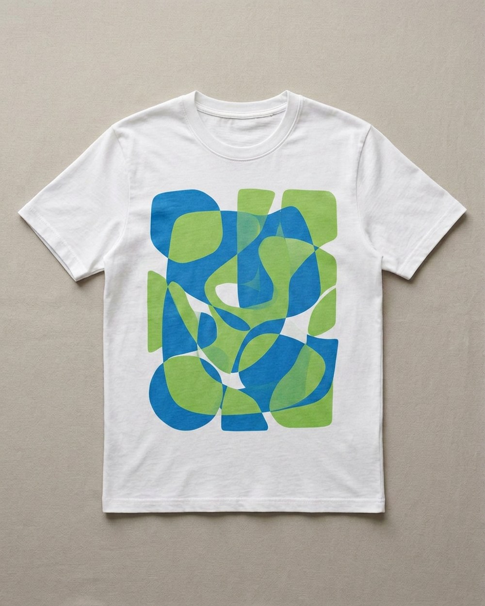 Vista previa del diseñador en línea de Fibratex con una camiseta personalizada