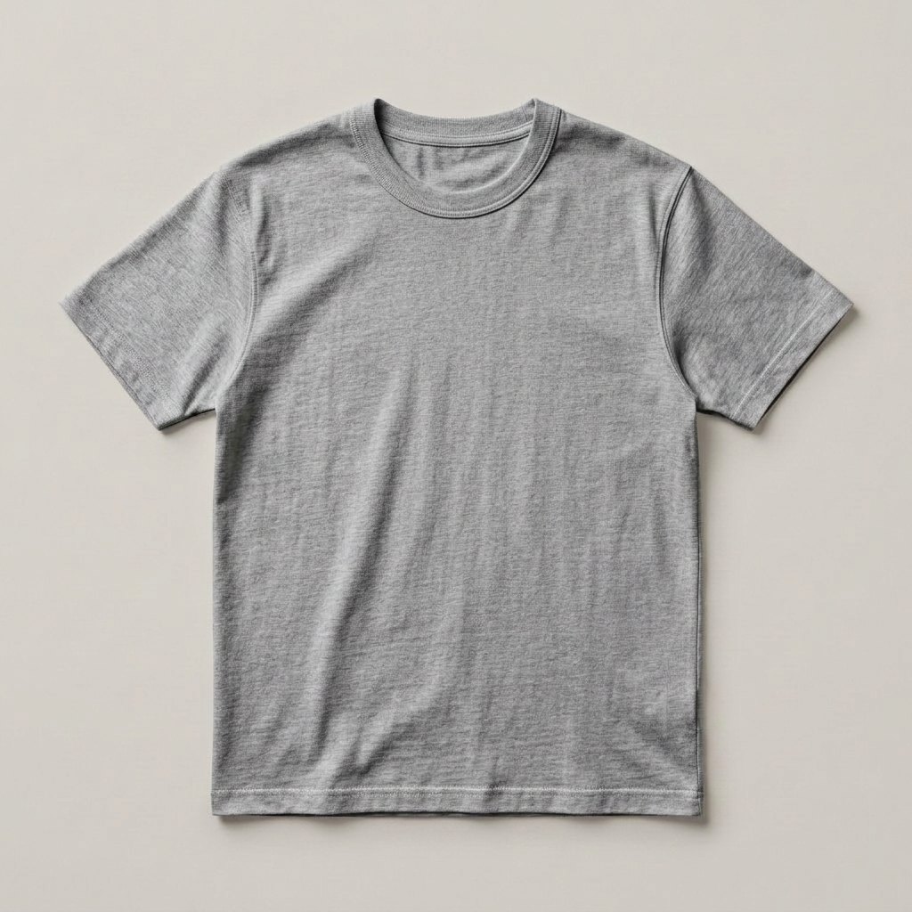 Camiseta básica algodón premium